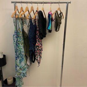 Women Mix Lot of 8 Swimsuit Large shorts bikini bottom, Cover Up Tropical Resort